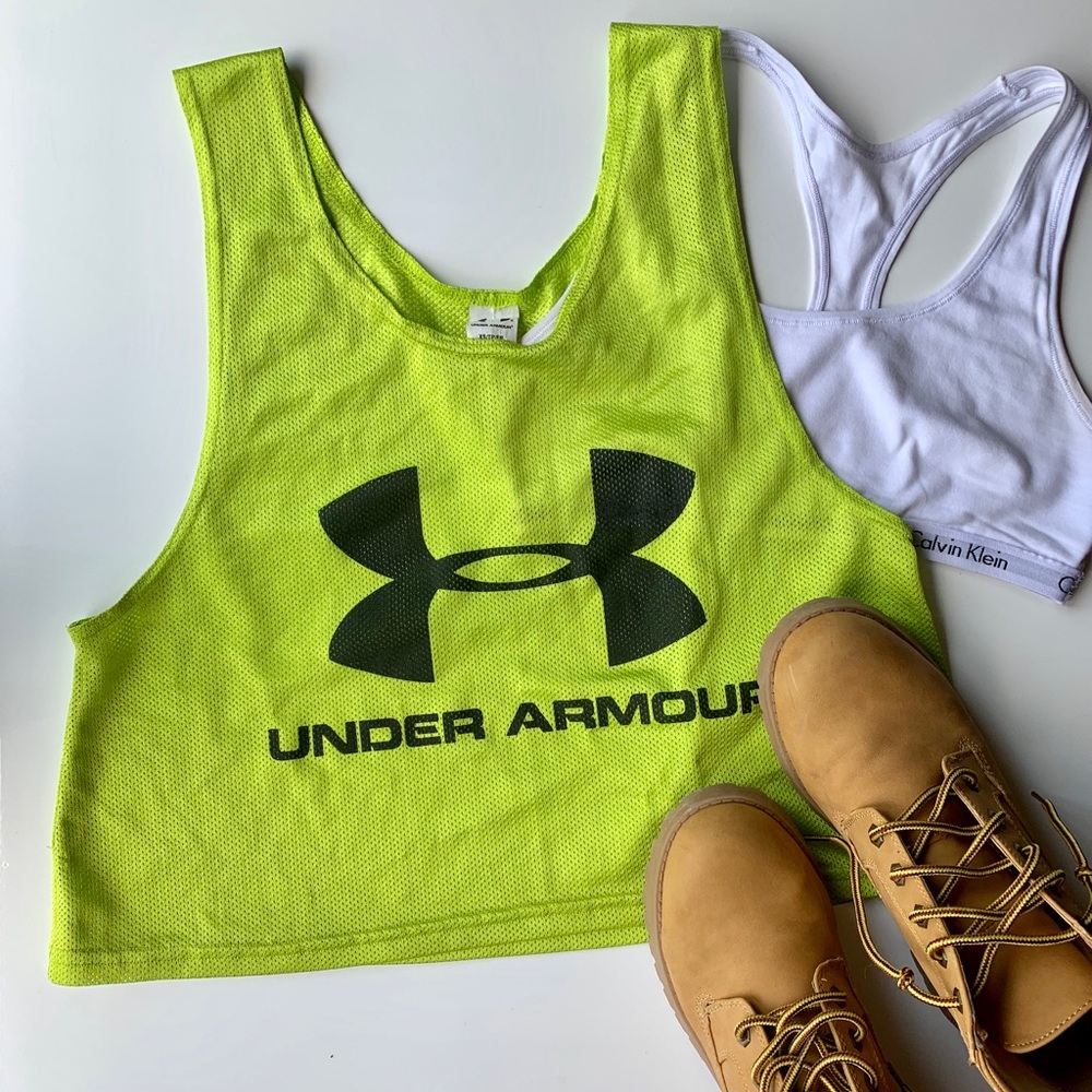 Under Armour Mesh Crop Top